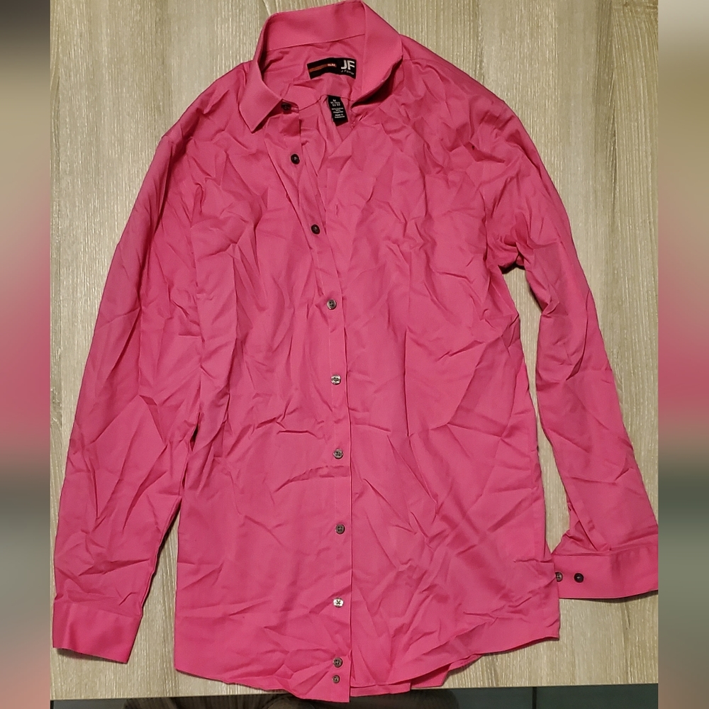 J Ferrar Slim Fit button down